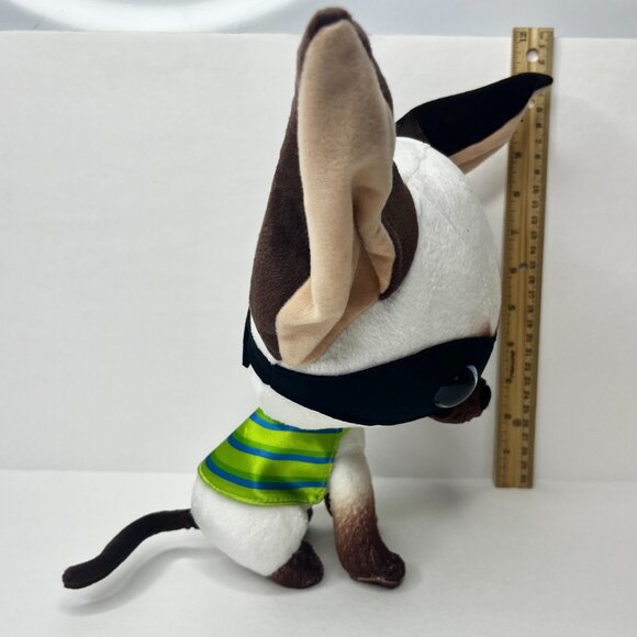 Skippy Jon Jones Plush Siamese Cat 12" Kohls Cares for Kids Bandit Chihuahua Dog - Picture 5 of 11